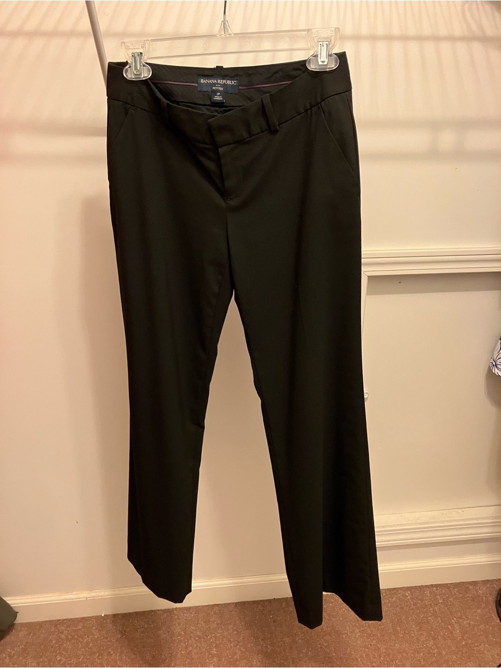 Banana Republic Black Tailored Dress Pants